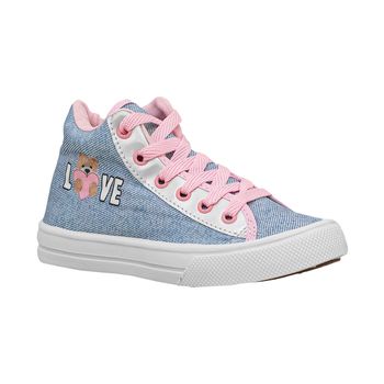 Tenis-Cano-Alto-Kids-Jeans-Claro-Love-|-Blitz-Tamanho--25---Cor--JEANS-CLARO-0